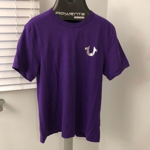 purple true religion shirt